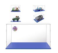 Vitrina Acrílica Coche 1/12 para Colección de Lego 10315 Jardín Meditativo,40x25x25 Expositora Transparente para 75353 10298 10317 42160 10269 75979 72037