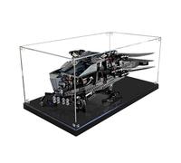Vitrina acrílica compatible con figuras, juguetes, objetos de colección, caja de presentación de acrílico, vitrina de almacenamiento antipolvo (bloques de construcción no incluidos) 20 x 40 x 50 cm