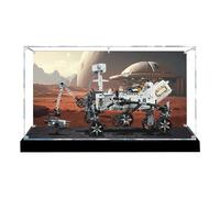 Vitrina acrílica compatible con juegos de juguetes Lego 42158 Perseverance Mars Rover, a prueba de polvo, transparente, compatible con 42158 (solo caja de exhibición, kit no incluido)