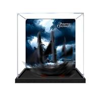 Vitrina acrílica, compatible con juegos Lego 10365, a prueba de polvo, caja de almacenamiento, compatible con 10365 (solo caja de exhibición, kit no incluido) (fondo negro A)