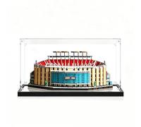 Vitrina acrílica compatible con Le*go 10284 Camp Nou-FC Barcelona, caja de exhibición transparente a prueba de polvo, resistente a los arañazos para coleccionista, espejo de 2 mm