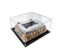 Vitrina acrílica compatible con Le-go 10299 Real Madrid Stadium Building Blocks Model Set, caja transparente a prueba de polvo (el modelo no incluido)