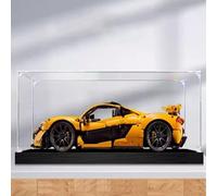 Vitrina acrílica, compatible con Lego 42172 Racing Kit, vitrina transparente a prueba de polvo, estuche de almacenamiento (solo vitrina de exhibición) (3 mm)
