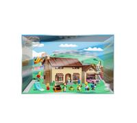 Vitrina acrílica para casa Lego 71006, caja de almacenamiento resistente de 20 x 11.8 x 10.6 pulgadas (sin modelos)