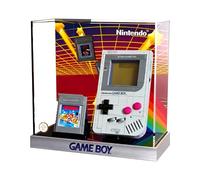 Vitrina acrílica para consola Lego 72046 Game Boy, caja a prueba de polvo, caja de almacenamiento, caja transparente, caja expositora compatible con 72046 (solo caja)