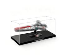 Vitrina acrílica para L-EGO 75441 Hunter-Class Attack Cruiser - Caja de almacenamiento transparente a prueba de polvo (modelo no incluido) (A)