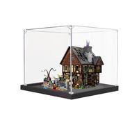 Vitrina acrílica para Le-go 21341 Hocus Pocus: The Sanderson Sisters' Cottage Model - Protección resistente para tu coleccionable (modelo no incluido) (2 mm)