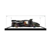 Vitrina acrílica para LE*GO 42232 Technic Koenigsegg Race Car, transparente, a prueba de polvo, resistente a los rayos UV, pantalla y estuche de almacenamiento, espejo de 3 mm