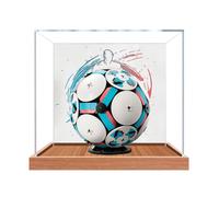 Vitrina acrílica para Le-go 43019 FIFA World Cup Soccer Model, caja expositora a prueba de polvo (solo caja expositora) (fondo 3mm-B)