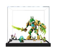 Vitrina acrílica para Le-go 71508 Fox Guardian Mech, caja expositora a prueba de polvo (solo caja de exhibición) (StyleC 2 mm)