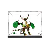 Vitrina acrílica para Le-go 71859 modelo Life Source Dragon, caja expositora a prueba de polvo (solo caja de exhibición) (StyleC 2 mm)