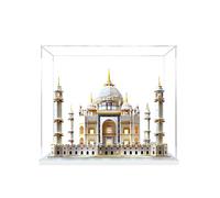 Vitrina acrílica para Lego 10256 Taj Mahal de 3 mm para Lego Taj Mahal (el modelo no está incluido) (base blanca)
