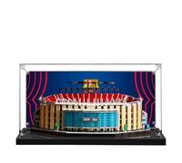 Vitrina acrílica para Lego 10284 Camp NOU, caja de exhibición a prueba de polvo de 3 mm, vitrina compatible con Lego 10284 (modelo no incluido) (fondo 3 mm B)
