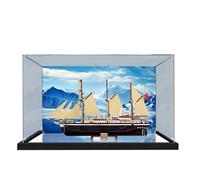 Vitrina acrílica para Lego 10335 Endurance Expedition modelo de barco a prueba de polvo transparente y caja de almacenamiento (solo funda, no modelo)
