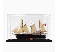 Vitrina acrílica para Lego 10335 Endurance Expedition Ship Modelo, caja a prueba de polvo, caja de almacenamiento, caja transparente, caja de exhibición compatible con Lego 10335 (solo funda, sin