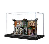 Vitrina acrílica para Lego 10351 Sherlock Book Stand Building Set, vitrina transparente, a prueba de polvo, compatible con Lego 10351 (solo vitrina) (transparente, 2 mm)