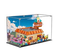 Vitrina acrílica para Lego 10352 Los Simpsons: modelo Krusty's Burgers, caja expositora de 3 mm a prueba de polvo, vitrina compatible con Lego 10352 (modelo no incluido) (fondo de 3 mm)