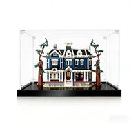 Vitrina acrílica para LEGO 11370 Stranger Things: Cree's Hut Building Set, caja transparente a prueba de polvo. Imprescindible para coleccionistas, solo vitrina. (B)