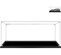 Vitrina acrílica para Lego 2 mm de grosor Delorean DMC-12 2022 - Compatible con Lego 10300 Vitrina Caja acrílica (Solo vitrina)(2mm)