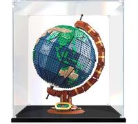 Vitrina acrílica para LEGO 21332 Ideas The Globe, caja de exhibición para LEGO 21332 Building Set, tamaño: 35 x 35 x 45 cm (solo funda, sin modelo) (2 mm)