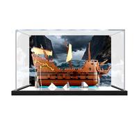 Vitrina acrílica para Lego 21363, juego de construcción de siete tesoros, caja transparente a prueba de polvo, caja de colección, regalo para los amantes de Lego (modelo no incluido) (fondo)