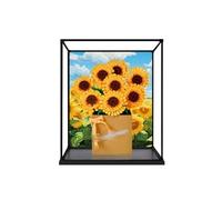 Vitrina acrílica para Lego 40524 Girasol - a prueba de polvo con protección UV, ajuste personalizado para el modelo Lego 40524 - Edición de coleccionista (modelo no incluido) (estilo 3)