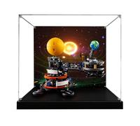 Vitrina acrílica para Lego 42179 Earth and Moon Orbits, caja a prueba de polvo, caja de almacenamiento, caja transparente, caja expositora compatible con 42179 (solo caja)