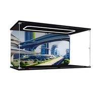 Vitrina acrílica para Lego 60421 - Juego de construcción de parque de atracciones, caja transparente a prueba de polvo, caja de colección (modelo no incluido) (B)