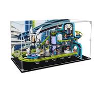 Vitrina acrílica para Lego 60421 - Juego de construcción de parque de atracciones, caja transparente a prueba de polvo, caja de colección (modelo no incluido) (A)
