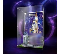 Vitrina acrílica para Lego 71040 Castle, caja a prueba de polvo, caja de almacenamiento, caja transparente, caja expositora compatible con 71040 (solo caja)