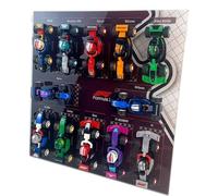 Vitrina acrílica para Lego 71049 F1 Race Car Racing, paneles de pared, marcos de fotos montados en la pared, telones de fondo, compatible con 71049 (modelo no incluido)