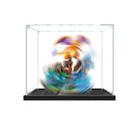 Vitrina acrílica para LEGO 72153 Venusaur, Charizard y Blastoise - Caja acrílica de terceros, funda protectora gruesa y duradera, resistente al polvo, a los arañazos, almacenamiento, exhibición