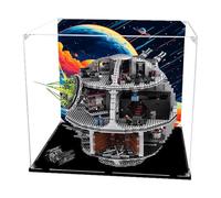 Vitrina acrílica para Lego 75159 Death Star Model, vitrina transparente a prueba de polvo, modelo Collection Display Case (modelo no incluido)