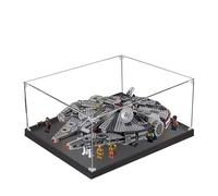 Vitrina acrílica para Lego 75257 modelo Millennium Falcon, caja expositora de 3 mm, a prueba de polvo, vitrina compatible con Lego 75257 (modelo no incluido) (transparente 2 mm)