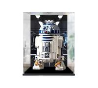 Vitrina acrílica para LEGO 75308 R2-D2 Droid Building Set, caja de exhibición a prueba de polvo compatible con Lego 75308 - Modelo no incluido