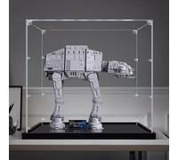 Vitrina acrílica para Lego 75313 AT-AT Armored Walker, caja a prueba de polvo, caja de almacenamiento, caja transparente, caja de exhibición compatible con Lego 75313 (solo funda, sin modelo) (3 mm)