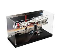 Vitrina acrílica para Lego 75376 Starship, caja de almacenamiento transparente a prueba de polvo, caja de exhibición compatible con 75377 (solo caja) (fondo de 3 mm B)