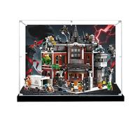 Vitrina acrílica para Lego 76300 Madhousep, caja antipolvo, caja de almacenamiento, caja transparente, caja expositora compatible con 76300 (solo caja)