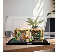Vitrina acrílica para Lego 76445 Hogw*arts Castle Herbology Class Building Set, vitrina transparente, a prueba de polvo, compatible con Lego 76445 (solo funda) (3 mm)