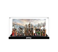 Vitrina acrílica para Lego 76457 Village, Caja Transparente, a Prueba de Polvo, Caja de Almacenamiento, Compatible con el Modelo LE-GO 76457, sin Modelo(Fondo B)