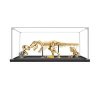 Vitrina acrílica para Lego 76968 76964, dinosaurio, fósil, tiranosaurio Rex, esqueleto, caja a prueba de polvo, caja de almacenamiento, caja transparente, caja de exhibición compatible con 76969 (solo
