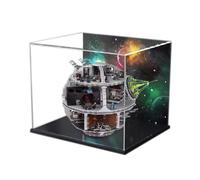 Vitrina acrílica para Lego Star Wars Estrella de la Muerte 75159, escaparate, modelo de protección y decoración con almacenamiento a prueba de polvo (fondo A)