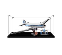 Vitrina acrílica para modelo de avión Lego 11378, vitrina transparente a prueba de polvo, estuche de exhibición de la colección de modelos, compatible con el modelo Lego 11378 (solo caja de exhibición