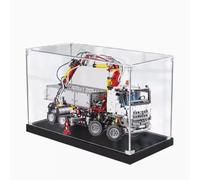 Vitrina acrílica para modelo de camión volquete Lego 42043, caja expositora transparente a prueba de polvo, compatible con kit de construcción Lego 42043, modelo no incluido, 62 x 22 x 40 cm (3 mm)
