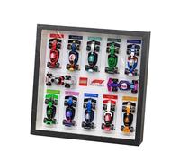 Vitrina acrílica para modelo de coche de carreras Lego 71049 F1, caja transparente a prueba de polvo, marco de fotos, caja de almacenamiento montada en la pared (modelo no incluido) (estilo A)