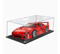 Vitrina acrílica para modelo de coche deportivo Lego 10248, caja transparente a prueba de polvo, compatible con kits Lego 10248, (modelo no incluido) 35 x 25 x 15 cm