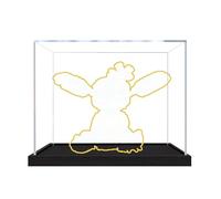 Vitrina acrílica para modelo de muñeca Le-go 43249, caja expositora a prueba de polvo (solo caja expositora) (3 mm)