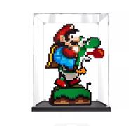 Vitrina acrílica para modelo de muñeca Le-go 71438, caja expositora a prueba de polvo (solo caja expositora) (estilo A de 2 mm)