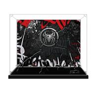 Vitrina acrílica para modelo Lego 76346, caja antipolvo, caja de almacenamiento, caja transparente, caja expositora compatible con 76346 (solo caja) (fondo B)