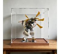 Vitrina acrílica para set LEGO 71821 Mech Titán de Kai - Caja transparente antipolvo, regalo creativo y vitrina dedicada para coleccionistas (sin bloqueo) (2mm)